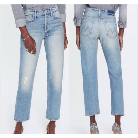 MOTHER SUPERIOR The Tomcat Ankle Jeans In Gospel Grace Sz 26 - Picture 1 of 7